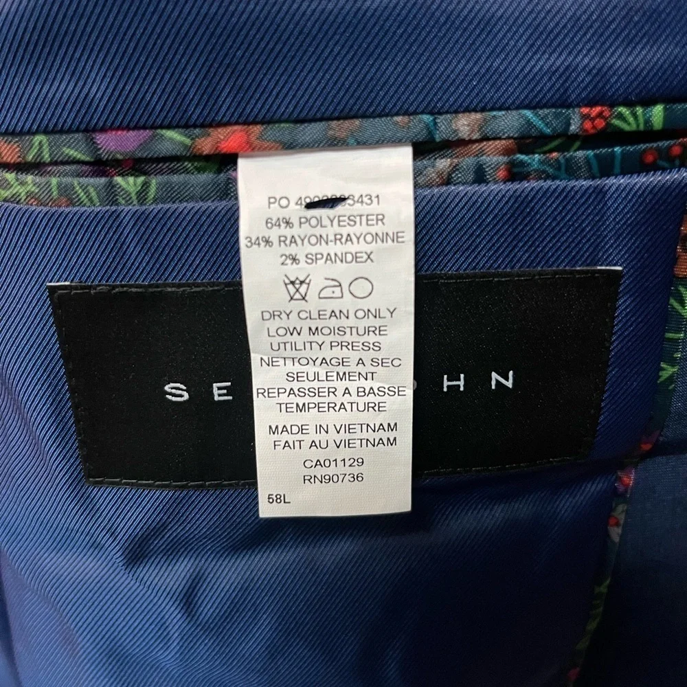 Sean John Navy Men's Blazer. 58L
